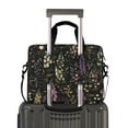 thumbnail image 2 of FORMRS 16" Laptop Bag Carrying Sleeve Case with Handle Travel Shoulder Briefcase, Purple Floral Pattern, 2 of 8