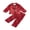 Red-Santa Elf, variant on Cjfdfy Toddler Baby Girl Boy Christmas Silk Stain Pajamas Set Kids Girls PJS Set Sleepwear Fall Winter Clothes Santa Elf Bow Print Long Sleeve Button Down Shirt with Long Pants Set Loungewear 1-7Y