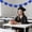 Blue, variant on Graduation Cap Garland Banner, 10ft Blue Glitter Mortarboard Bunting for Graduation Party Decor, Pre-Assembled Graduation Banner for Photo Backdrop, Wall Hanging Decor for Class of 2026
