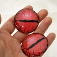 thumbnail image 4 of Swirling Red Dragon Glass Eyes, 4 of 7