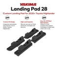 thumbnail image 2 of YAKIMA Landing Pad for SkyLine Towers and StreamLine Crossbars, Set of 4, 2 of 10