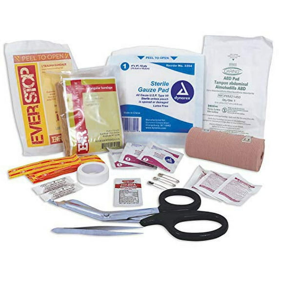 Rothco Tactical Trauma First Aid Kit Contents