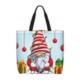 thumbnail image 1 of Balery Funny Christmas Gnome Bolsa de Mano para Mujeres con Cremallera, Bolsa de Gimnasio con Compartimentos, Bolsa para Laptop, Bolsa para Trabajo, 1 of 7