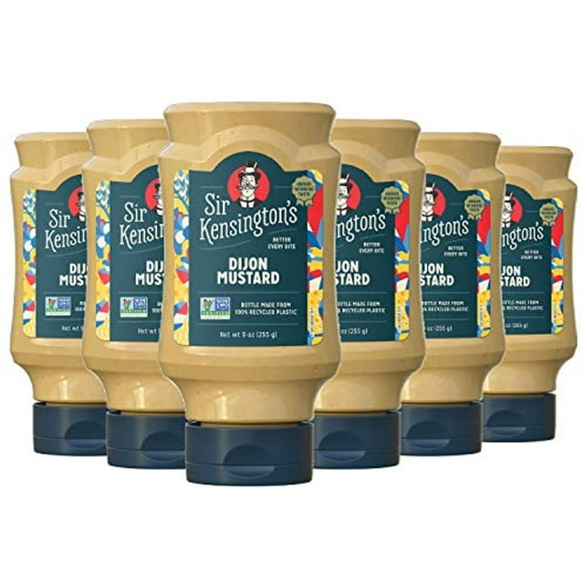 Sir Kensingtons Mustard, Dijon, Gluten Free, Certified Vegan, Non Gmo