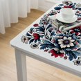 thumbnail image 4 of nygtbtfer Blue Red  Tablecloth, Fitted Table Cover with Elastic for Tables, 4th of July Independence Day Table Cloth Outdoor Indoor Dinning Party Tablecloths, 4 of 7