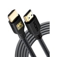 thumbnail image 1 of Cable HDMI PowerBear 4K de 15 pies de alta velocidad con conectores dorados, 1 of 7