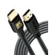 thumbnail image 1 of Cable HDMI PowerBear 4K de 15 pies de alta velocidad con conectores dorados, 1 of 7