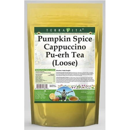 Pumpkin Spice Cappuccino Pu-erh Tea (Loose) (4 oz, ZIN:
