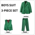 thumbnail image 5 of Boys' Suits Formal Tuxedo Slim Fit Boys Suit Set for Wedding Outfit Teen Boy Dress Clothes, 5 of 12