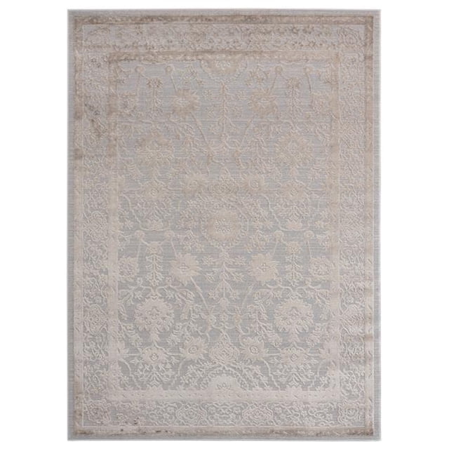 Cascades Shasta Wheat Oversize Rectangle Rug&44; 12 Pi 6 Po x 15 Pi.