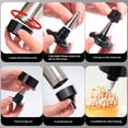 thumbnail image 6 of NUAHRHY Cookie Press Stainless Steel Cookie Maker Machine, 6 of 9