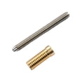 thumbnail image 1 of Billard billard Queue Joint Pin Billard Accessoires Partie Accessoire, en Acier Inoxydable Portable Robuste Léger Réparation Fournitures Raccords d'Arbre pour 18 Joint, 1 of 7