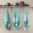thumbnail image 5 of Coolnut Easter Funny Bunny Kitchen Dish Towel Set 4Pcs,Dishcloths Sets Fast Drying Kitchen Towels Tea Towels Gift Set for Drying Cleaning Cooking Baking115 Wash cloth, 5 of 7