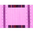 thumbnail image 1 of Ahgly Company Indoor Rectangle Abstract Pink Contemporary Area Rugs, 2' x 5', 1 of 4