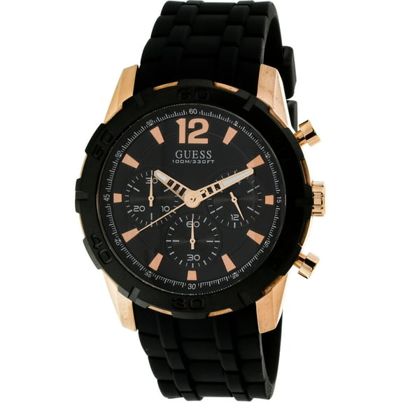 Men's U0864G2 Black Silicone Quartz Fashion Watch