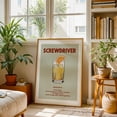 thumbnail image 5 of Screwdriver - Ankara Türkiye Illustration Cocktail Bar Kitchen Decor Typography Vintage Poster Fruit Summer Unframed Wall Art Print 24 x 36 inches, 5 of 60