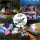 thumbnail image 5 of Luces solares de jardín, luces de hortensias para decoración de jardines, decoraciones de jardín, paneles solares, 5 of 6