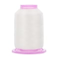 thumbnail image 1 of Water Soluble Embroidery Threads 500 Yards White Thread Water Soluble Viscose Thread Clothes Security Thread for Sewing and Craft Supplies, 1 of 1