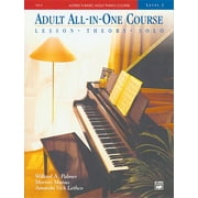 WILLARD A PALMER; MORTON MANUS; AMANDA VICK LETHCO Alfred's Basic Adult All-in-One Course, Bk 2: Lesson * Theory * Solo, Comb Bound Book