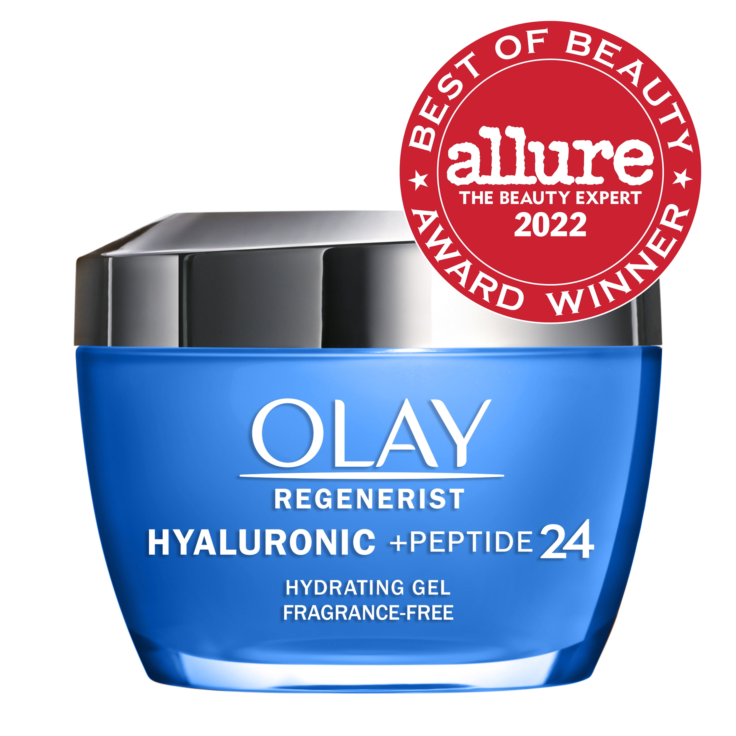 Olay Regenerist Hyaluronic Acid + Peptide 24 Gel Face Moisturizer, 1.7 oz
