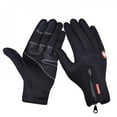thumbnail image 1 of Gants de Course Plein Air Course Hommes Femmes Modèles Plus Chauds Gants en Molleton Écran Tactile Vent Gants de Cyclisme Chauds, 1 of 6