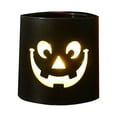 thumbnail image 2 of SDJMa Halloween Pumpkin Lights,Halloween Pumpkin Electronic Candle Decoration, Bright Flickering Electric Flameless Candles for Halloween Decor Home Porch Fall Decorations(A), 2 of 5
