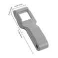 thumbnail image 2 of UPOUART 1Pcs Dryer Door Latch Metal Silver For Washing Machine Ensuring Safety During Wash Cycle, 2 of 8