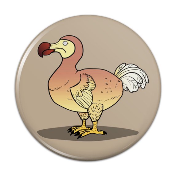 Dodo Bird Pinback Button Pin