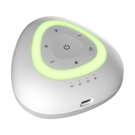 

White Noise Machine Baby Soother Night Light with 8 Colors 10 Natural White Noise 8 Musical Tunes Timer for Kids Adults Sleep Work Meditation Yoga