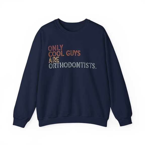 Orthodontist Sweatshirt Gifts Crew Neck Shirt Long Sleeve Unisex