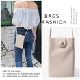 thumbnail image 4 of Bolso bandolera para mujer, pequeño bolso bandolera tipo mensajero, bolso en efectivo, cartera, 4 of 5