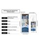 thumbnail image 3 of Spray descongelante para frigoríficos y congeladores, agente descongelante y descongelante, elimina eficazmente la acumulación de hielo (100 ml), 3 of 9