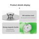 thumbnail image 1 of Jabonera Soporte de jabón Succión magnética Montado en la pared Soporte de jabón Almacenamiento de baño Accesorios de baño para lavabo Ducha Bañera Lavabo Likrtyny Libre de BPA, 1 of 7