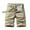Khaki, variant on Men Swim Trunks Mens Swim Ndbuld Men's Plus Size Cargo Shorts Multi-Pockets Relaxed Summer Beach Shorts Pants Black M