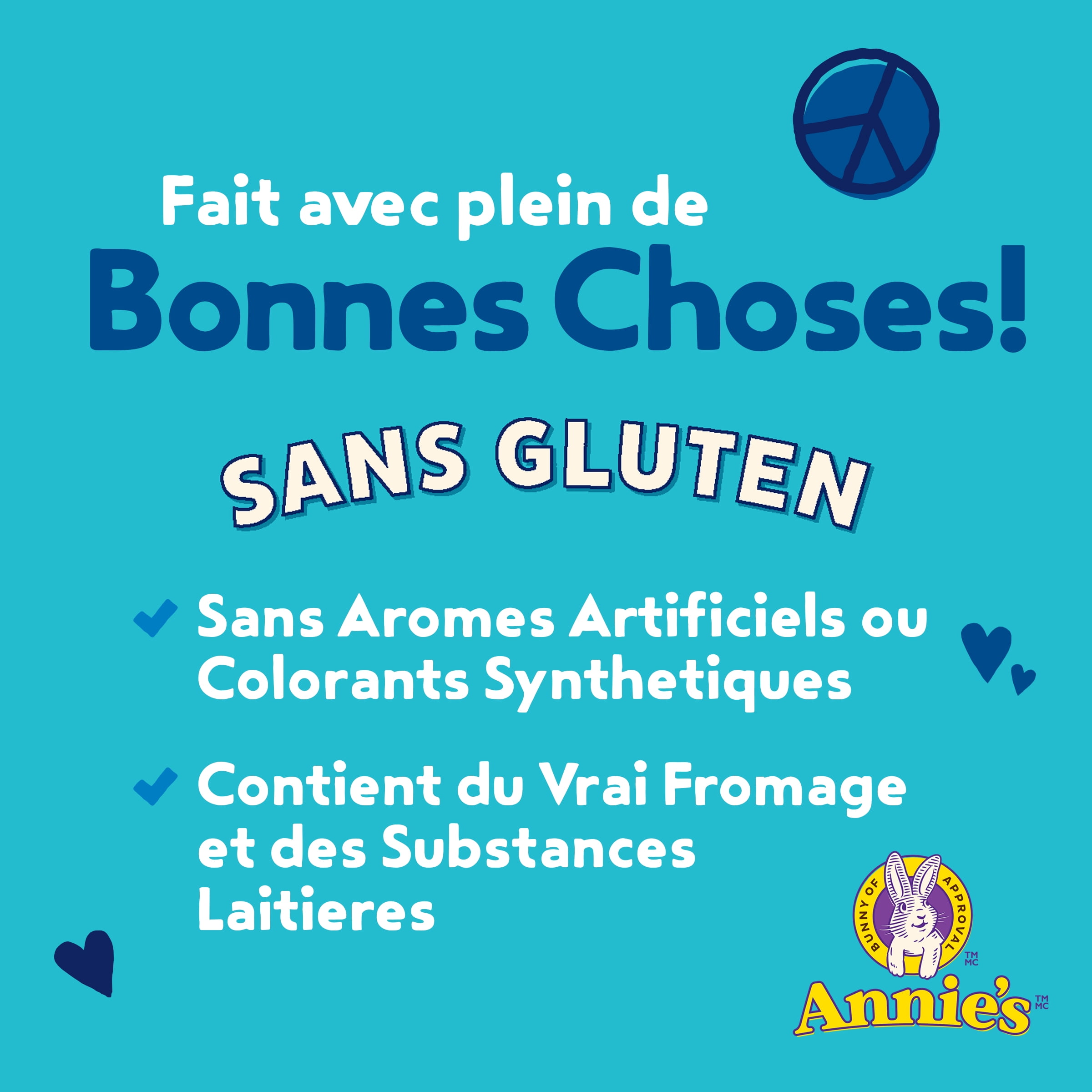 Annie's Homegrown Macaroni & Cheese Gluten Free Rice Pasta & Cheddar, 57 g