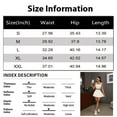 thumbnail image 3 of Xyxonk Pleated Skirts for Women Flowy Tennis Skirts with Pockets Athletic Skorts Running Short Skirt Summer Pleated High-Waisted Skirt Wine 2XL, 3 of 5
