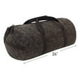 thumbnail image 3 of Rothco 19338 24 in. Waxed Canvas Shoulder Duffle Bag, Brown, 3 of 4