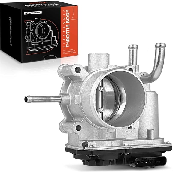 A-Premium Electronic Throttle Body Assembly Compatible with Hyundai Accent 2012-2019, Veloster 2012-2017 & Kia Rio 2012-2018, Soul 2012-2019 & Dodge Attitude 2012-2014, 1.6L 4Cyl, Replace# 35100-2B300