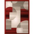 thumbnail image 3 of Westfield Home  Montclaire Galina Transitional Area Rug Red 1'11" x 3'3" 2' x 3' Accent, Indoor Entryway, Kitchen, Bedroom Grey, 3 of 5