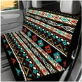 thumbnail image 3 of KUIFORTI Tribals Aztec Automobile Seat Covers Set of 14 with Car Headrest Protectors Auto Seat Belt Cover Car Steering Wheel Cover Auto Center Console Pad Fit for Most Cars, 3 of 7