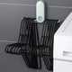 thumbnail image 4 of Wosthever Colgador de ropa Organizador Plegable Montaje en pared Armario Ahorro de espacio Estante de almacenamiento Anti-caída Bufanda Organizador Type2 NO2 Wosthever HA059327-02, 4 of 6