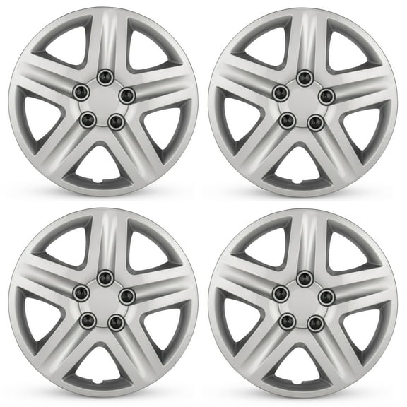 New 16 Inch Hubcaps For 2006-2007 Chevrolet Monte Carlo - Set of 4 Silver - Wheel Covers