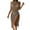 Khaki, variant on FhsagQ Cover Up for Women Bikini 2023 Beach Bikini Cover Up Crochet Knit Mesh Cover Up Swimsuit Beach Cover Up Dress Women Knitted Woman Beach Wear White One Size