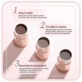 thumbnail image 3 of 1PC NEW Hairline Powder Water Proof Hair Line Shadow Eyebrow Powder Black&Brown Unisex Instantly, 3 of 5