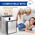 thumbnail image 4 of HY4866 Air Purifier Replacement Filter Compatible with MORENTO HY4866, WESTHEY HY4866 and YIOU M1 Air Purifier - 2 Pack Premium H, 4 of 4