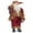 A, variant on 12" Inch Standing Santa Claus Christmas Figurine Figure Decoration