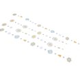 thumbnail image 4 of 4pcs Christmas Hanging Snowflakes Decorations Paper Snowflakes Bell Hanging Garland, 4 of 8