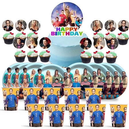 The Big Bang Theory Birthday Party Supplies Plates Decorations Cups Cake Topper Decor