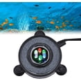 thumbnail image 1 of Luz de burbujas para acuario, iluminación LED subacuática con burbujas de aire, 6 bombillas LED, piedra de burbujas para acuario, decoración de burbujas para pecera (enchufe europeo), 1 of 5
