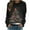Black, variant on JSheng Christmas Printed Tops for Women Women's Casual Fashion Loose Round Neck Long Sleeve Pullover Sweatshirts Top Black L